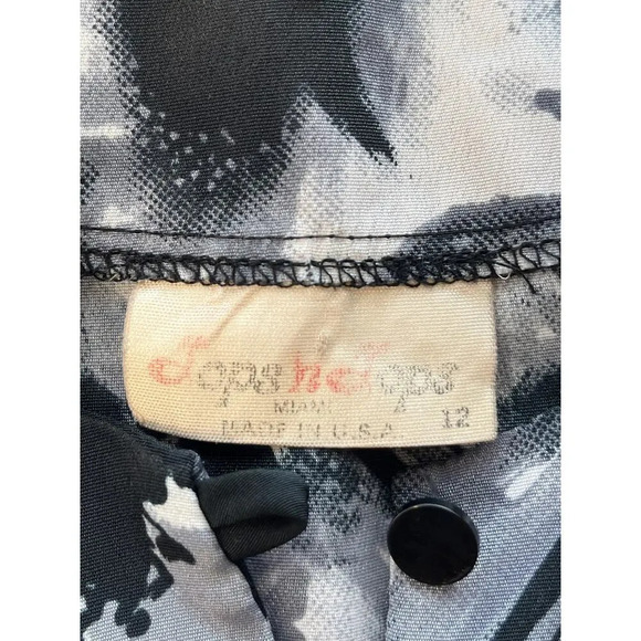 Tops N Tops Vintage Womens 12 Pullover Artistic Long Sleeves Blouse - Picture 3 of 12